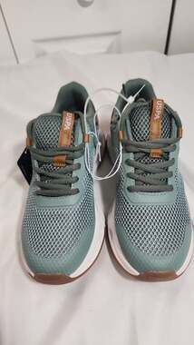 U.S. Polo Assn. Women's Nical-ML Mesh Athletic Sneakers Sage Green